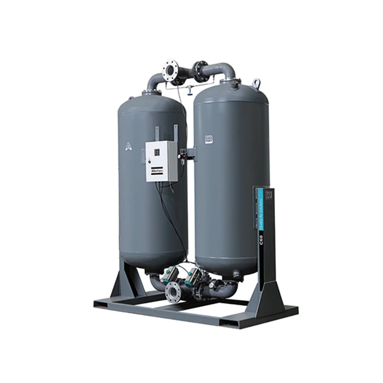 Mierne vyhrievaná adsorpčná sušička